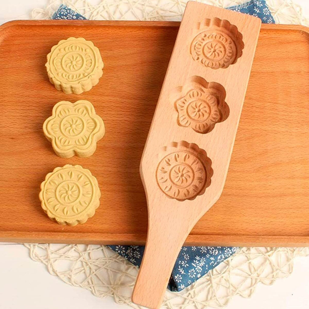 Wooden Moon Cake Wooden Baking Mold Cookie Stamps MoonCake Mold Moon C <div  class=aod_buynow></div>– Inhomelivings