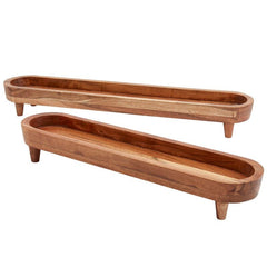 Baguette Tray Set of 2 Perfect Size Server Fit Any Occasion Baguette Tray for Wedding, Parties