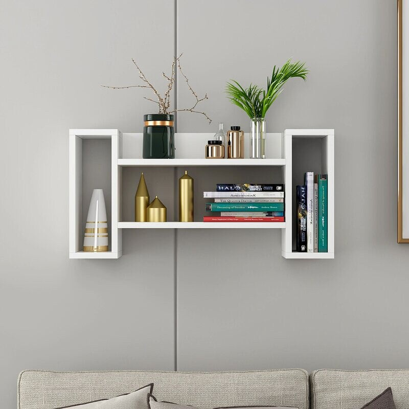 2 Piece Floating Shelf Unique Look To