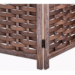 Panel Solid Wood Folding Room Divider Room Divider, Backdrop, or for Creating a Private Space Display