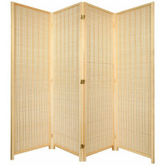 Natural Room Divider 2-way Hinges for More Flexible Stand and Position  It May Be Used to Divide a Bedroom or Define a Room
