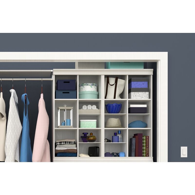 Modular Storage Shelving Twelve Divided Shelves to Maximize Storage Perfect for Space Saving