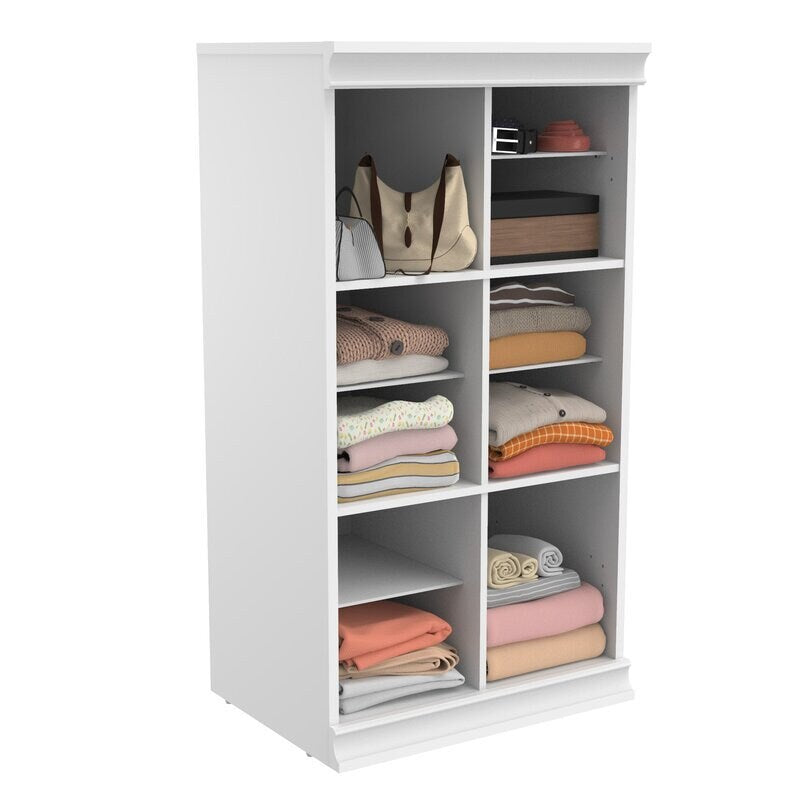 Modular Storage Shelving Twelve Divided Shelves to Maximize Storage Perfect for Space Saving