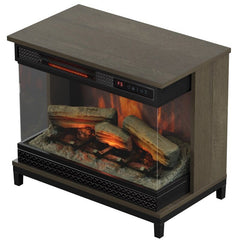 Electric Fireplace 5,200 BTU Heater Provides Supplemental Zone Heating for up to 1,000 Square Feet