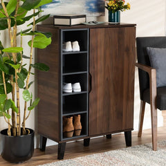15 Pair Shoe Storage Cabinet Easily Organize your Entryway with the Generous Shelving of the Idina Shoe Cabinet Five Open Shelves