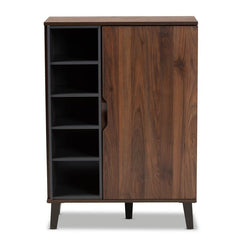 15 Pair Shoe Storage Cabinet Easily Organize your Entryway with the Generous Shelving of the Idina Shoe Cabinet Five Open Shelves