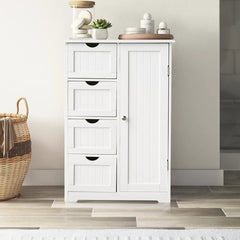 Free-Standing Bathroom Cabinet Lacking The Space Necessary to Keep your Bathroom Storage Solution Adjustable Shelf with 3 Heights