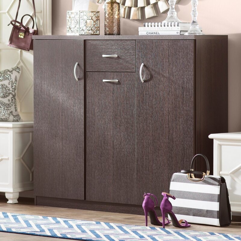 30 Pair Shoe Storage Cabinet Storage Solution This Cabinet, Sized To Fit Neatly Into the Entryway Or Mudroom Makes Space for Smaller Accents