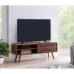 TV Stand for TVs up to 50" TV Stands & Entertainment Centers Bring Mid-Century Modern Into your Living Room with this Low-Profile TV Stand