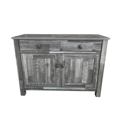 2 - Door Accent Cabinet Adds Storage To A Living Room, But is The Perfect Addition To An Entryway or Dining Room. Two Drawers
