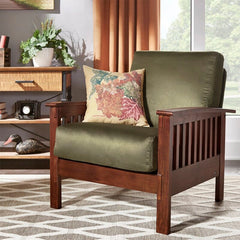 Arm Accent Chairs Adding Accent Seating, an Armchair is a Great Option for Adding a Touch of Gravitas to Any Room Microfiber Upholstery