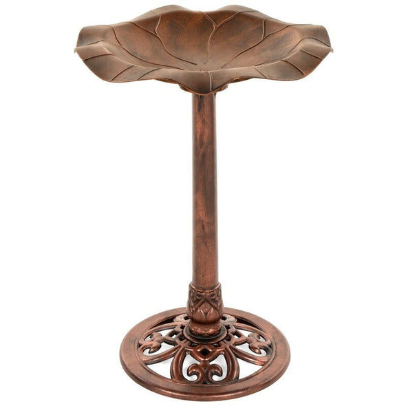 Copper Birdbath Give your Neighborhood Birds a Home Away from Home with Water or Sand to Support your Feathered Friends