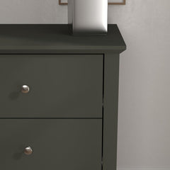 Graphite Grey 6 Drawer Double Dresser Greatest Partner to Adorn your House Perfect Place to Display your Stylish Decorations