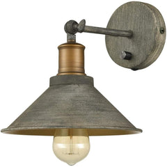 Vintage Swing Arm Wall Sconces Hardwired or Plug-in Bedroom Bath Wall Lamps Set of 2