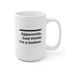 Be Badass Gift | Funny Mugs for Women | Sweary Mug | Birthday Present | Best Friend Gift | Mugs With Sayings | Fuck Cancer | Gift-for-Her