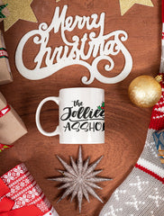 Jolliest asshole Christmas mug, Rae Dunn holiday mug, Home alone winter mug, Rae Dunn Christmas gift, Christmas funny stocking stuff