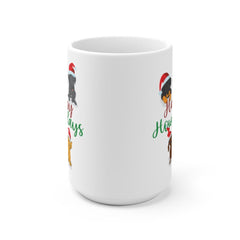 Happy Howlidays Mug, Dog Lover Gift, Funny Christmas Mug, Holiday Mugs, Funny Dog Gift, Xmas Gift, Funny Mugs, Christmas Gift 0338