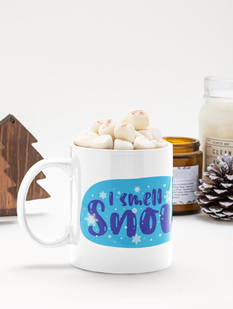 Personalized Christmas Mug, Snow Mug, Holiday Mug, Christmas Gift, Printed Mugs, Xmas mugs, Christmas eve mugs, Christmas mug