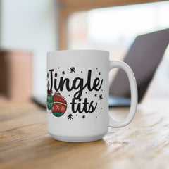 Tinsel Tits - Couples Christmas Mugs
