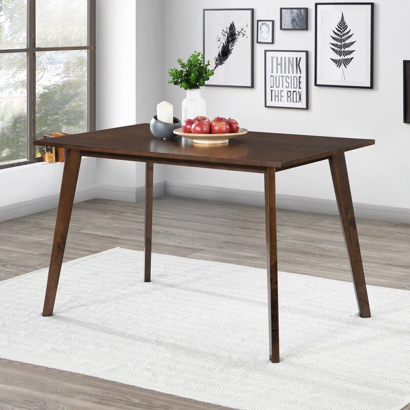 Walnut Javion 47.25'' Dining Table This Understated Dining Table Measures just 47.25" Long, so it can Comfortably Seat four in Your Kitchen