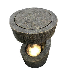 Resin Fountain with Light Add Charm and Elegance to Your Home or Garden With This Exquisitely Designed Fountain with Light.