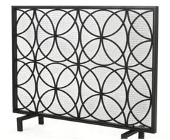 Valeno Single Panel Fireplace Screen This fireplace screen is a Great way to add a bit of Flair to your Fire Place serves to Protect Home