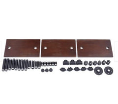 Industrial Rustic Style 3-Tier Vertical Staggered Industrial Rustic Pipe Shelves Bring an Industrial Rustic Vibe to Your Decor