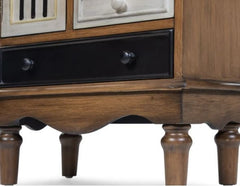 Multicolor 5-drawer Solid Wood Chest Provides Mutiple Storage Space Store and Minimize Clutter in your Living Space Living Room, Media Room