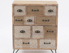 11-Drawer Chest Multi-Drawer Chest Will Make A Great Addition to your Home Decor. From Living Room to Entryway Multi-Sized Drawers