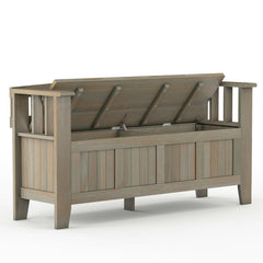Solid Wood Flip Top Storage Bench Storage and Seating for your Entryway or Mudroom Stylish, and Durable Bench