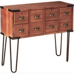 Console Table Can Be Used To Organize Office Materials, Crafting Supplies, Jewelry, and Much More Vintage Finish and Create A Charming