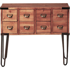 Console Table Can Be Used To Organize Office Materials, Crafting Supplies, Jewelry, and Much More Vintage Finish and Create A Charming
