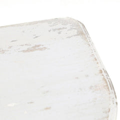 Console Table Adding the Vintage Entryway Table Distressed white Curved Legs with A Decorative Front and A Top with Soft Curved Edges