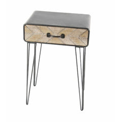 Iron 3 & 4 Legs End Table with Storage Accent Piece in the Living Room, Library, Bedroom, Waiting Areas, or Hallways of you Home