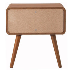 End Table with Storage Bring Mid-Century Modern Design Into your Living Room Or Bedroom with this Handy End Table