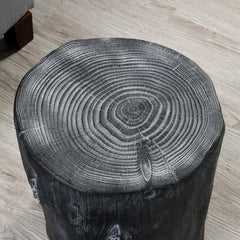 Black Tree Stump End Table for your Indoor or Outdoor Living Space Should Reflect your Personality and Style to Any Setting
