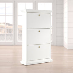 21 Pair Shoe Storage Cabinet Keep your Shoes Organized and Declutter your Closet with this Shoe Storage Cabinet Three Drawers