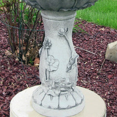 Resin Solar Fountain This Fountain Can Operate on Solar and Battery Power 2-3 Sunny Days to Allow Maximum Charge to the Battery