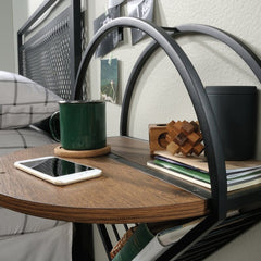 Nightstand in Black Create the Bedside Storage you Need While Taking up a Fraction of the Space With This Hanging Nightstand
