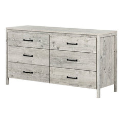 Seaside Pine 6 Drawer Suitable for Men’s and Women’s Bedrooms, Providing Plenty of Storage Space Perfect for Storage Space