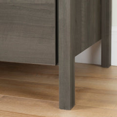 Gray Maple 6 Drawer Suitable for Men’s and Women’s Bedrooms, Providing Plenty of Storage Space Perfect for Storage Space