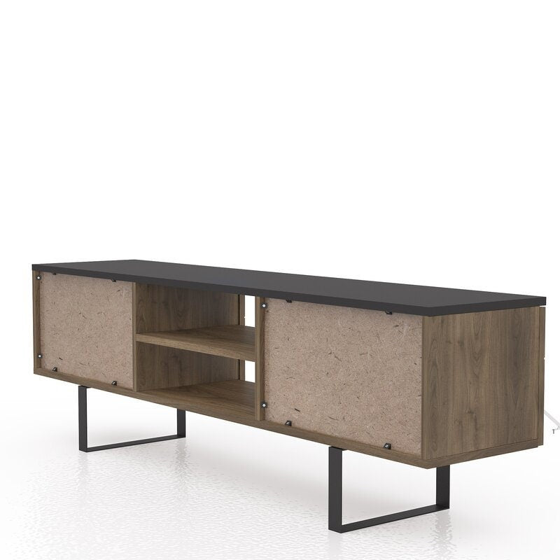 Brown TV Stand for TVs up to 75" For Living Room and Entertainment Areas Perfect for your Tv Stand