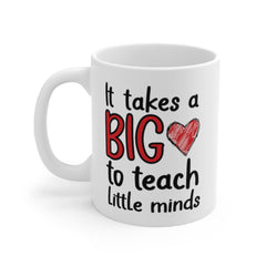 Teacher mug- new teacher mug- teacher gift- gift for a new teacher- teacher appreciation coffee mug- mug for teacher- end of year teaching
