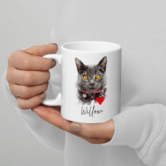 Custom pet mug customized pet mug custom cat mug dog mug personalized coffee mug dog lover coffee mug personalize pet mugs dog lover gift