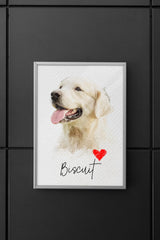 Pet painting, pet portrait, custom pet portrait, custom dog portrait, custom watercolor portrait, dog art, dog watercolor, dog painting