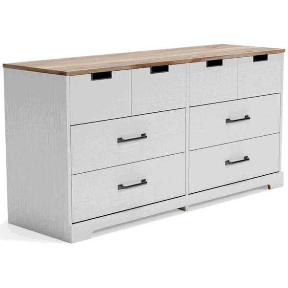 6 Drawer 52.72'' W Solid Wood Double Dresser Perfect Organize