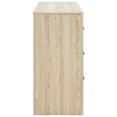 White 6 Drawer 54'' W Solid Wood Double Dresser