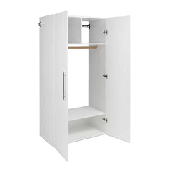 White 72" H x 36" W x 20" D Storage Cabinet Wall Mounted