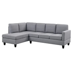 95.25" Wide Sofa & Chaise Supremely Comfortable Upholstery