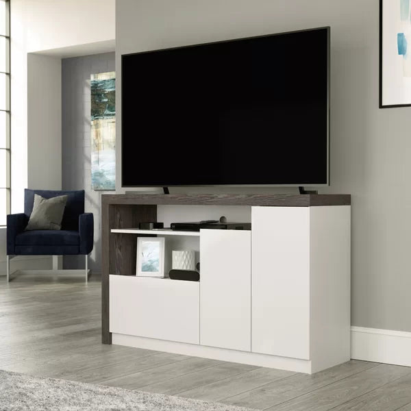 Abberger Solid Wood TV Stand for TVs up to 50" Adjustable Shelves Contemporary Style